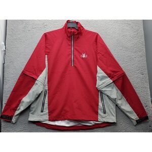 Playboy Golf Windbreaker Jacket Mens XL Multi Thermal Lined Zip Pocket‎ 1/4 Zip